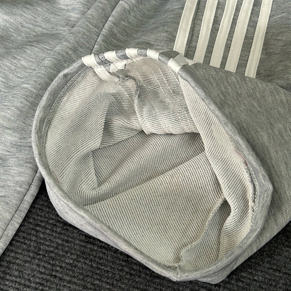 American Retro College Style Loose Fit Two-Piece Set with Double Waist Head