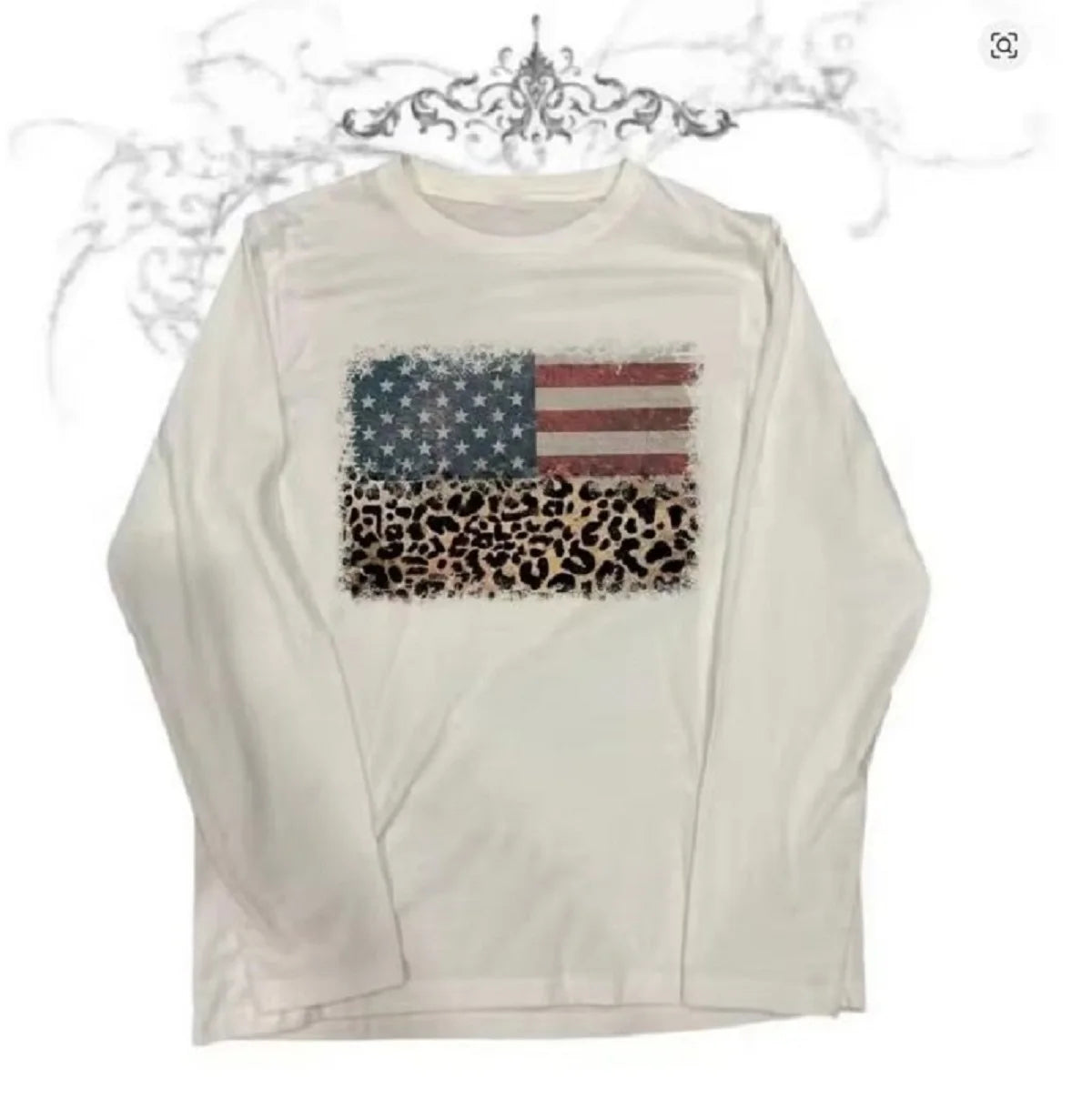 Y2K Kpop Kitty Long Sleeve Tee – Cute Gothic Anime Retro Top for Women