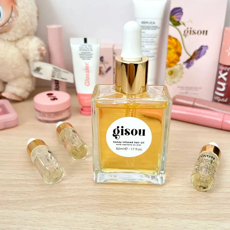 Gisou Hydrating Lip Oil – Plumping & Glossy 2000s Y2K Lip Care Serum