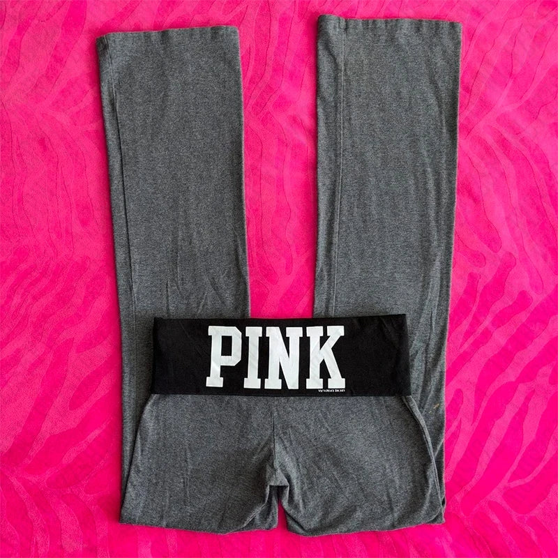 Emo Girls Wavy Slim pants Harajuku Punk Comfortable Aesthetic Y2K Women pants Fashion High Street vintage Yoga Gothic Streetwear