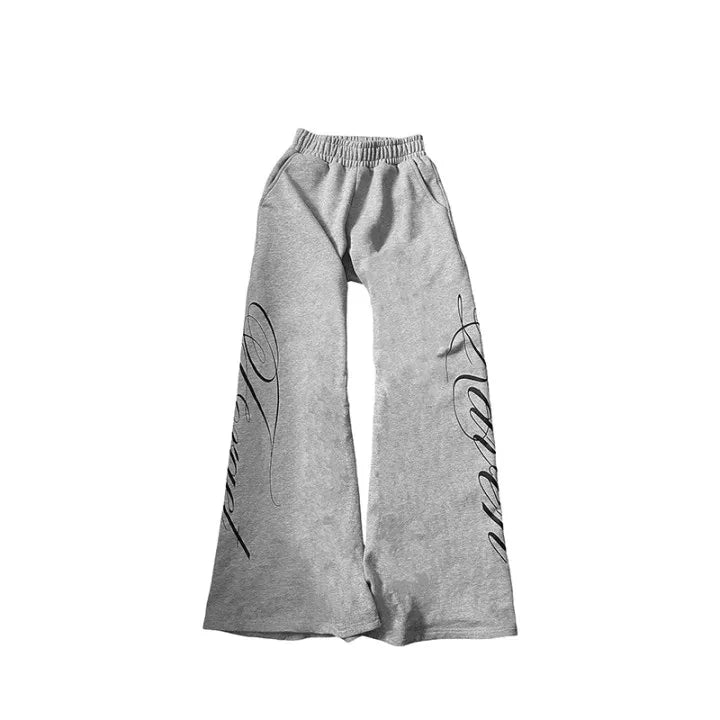 Summer fashion fashion brand  women casual loose cargo pants drawstring street wear loose sports retro hip Hop Y2K jogging pants